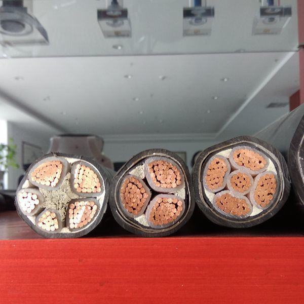 China 
                                 Dois núcleos condutores de cobre Isolados em XLPE 35mm do cabo de alimentação                              fabricação e fornecedor