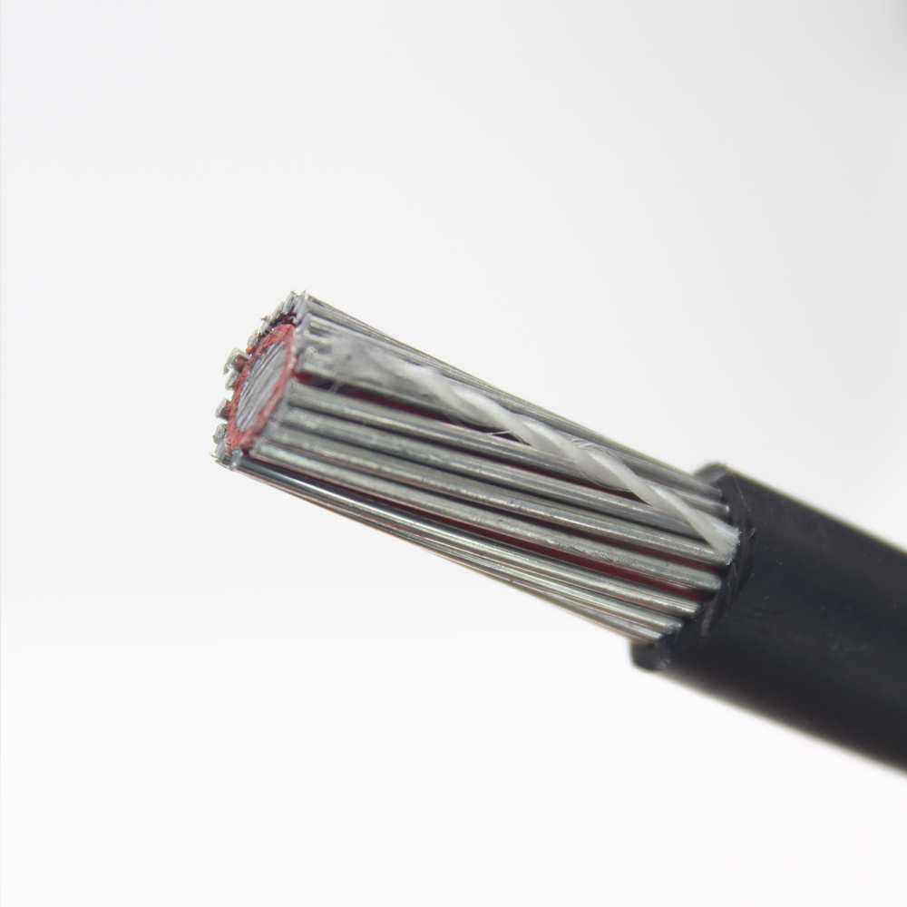 UV Resistant Service Drop Concentric Cable 8000series Aluminum Alloy 2*8 AWG Electrical Cable Electric Wire